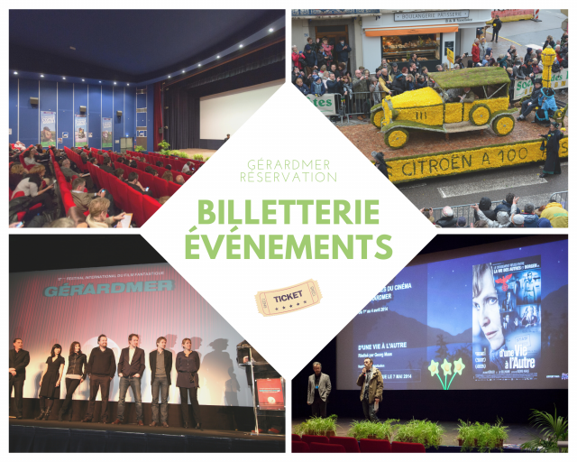 La billetterie et les événements