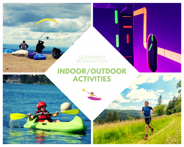 Outdoor and indoor activities
