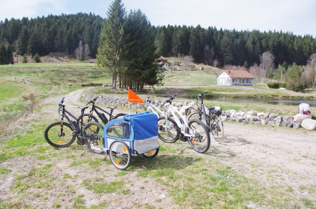 Electric mountainbike ride