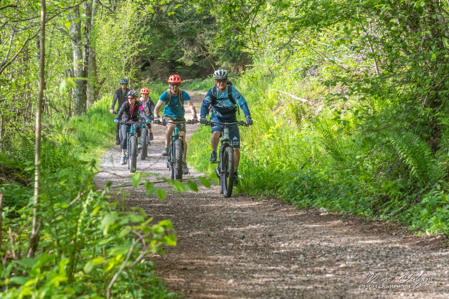 Randonnées à vtt assistance électrique - hors neige