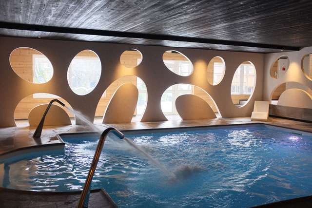 Piscine de l'hôtel La Jamagne Gérardmer Vosges