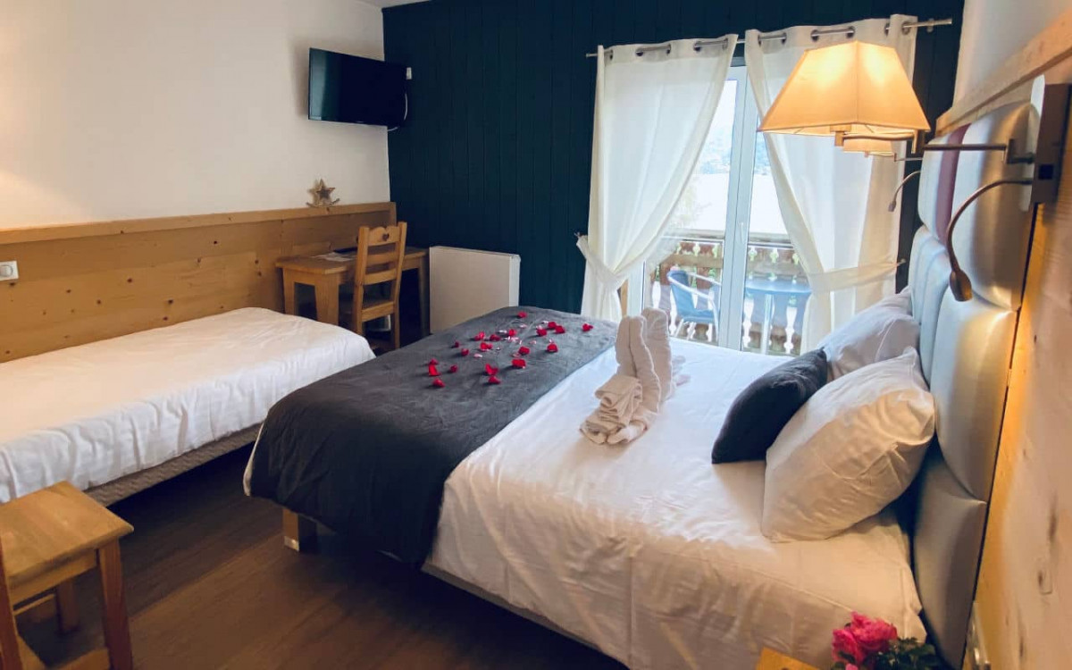 Chambre triple-vue lac