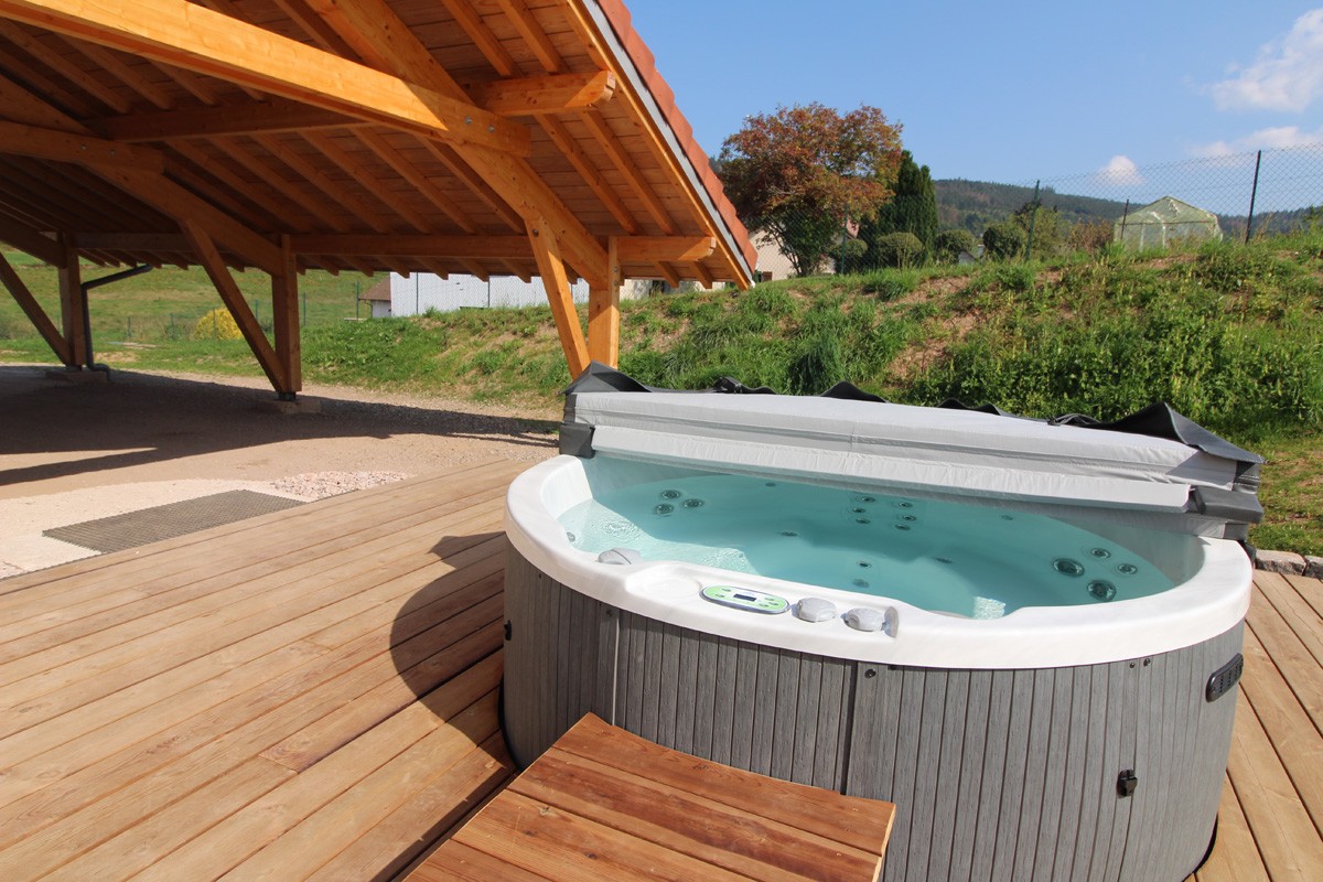 location vacances vosges chalet piscine gerbepal GM068