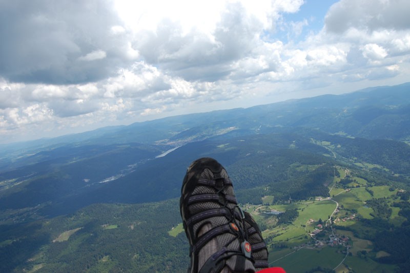 parapente vosges gerardmer vosges dans le vent