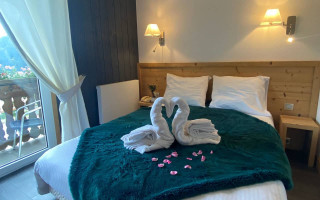 Chambre double-Vue lac